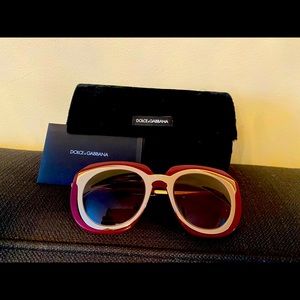 Sunglasses Dolce and Gabbana, made in Italy. New, but without tag.